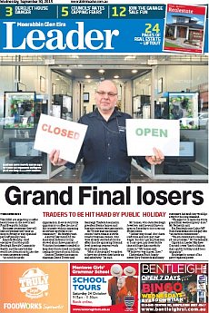 Moorabbin Glen Eira Leader - September 30th 2015