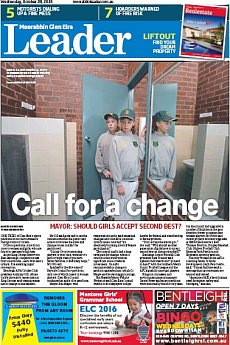 Moorabbin Glen Eira Leader - October 28th 2015