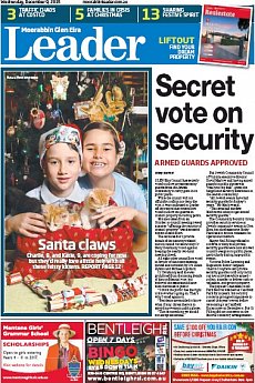 Moorabbin Glen Eira Leader - December 9th 2015