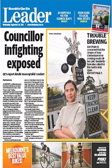 Moorabbin Glen Eira Leader - September 28th 2016