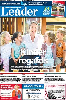 Moorabbin Kingston Leader - November 19th 2014