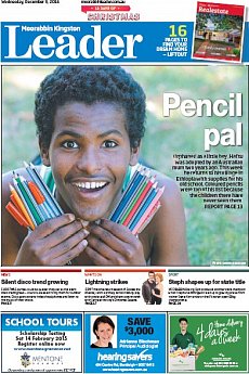 Moorabbin Kingston Leader - December 3rd 2014