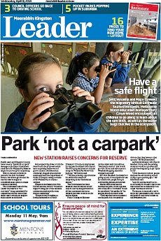 Moorabbin Kingston Leader - April 8th 2015