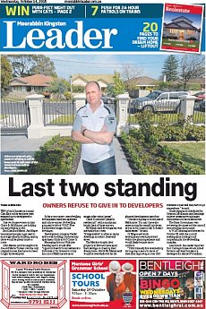 Moorabbin Kingston Leader - October 14th 2015