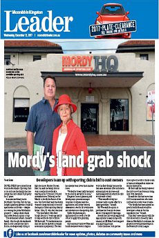Moorabbin Kingston Leader - December 13th 2017