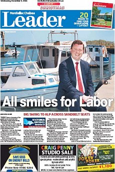 Mordialloc Chelsea Leader - December 3rd 2014